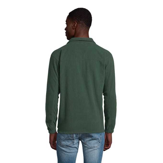 SOLS Volwassen uniseks Ness Half Zip Fleece Top (Dennengroen)