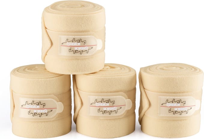 Eskadron Fleece Bandages Classic Sports Vanilla - L