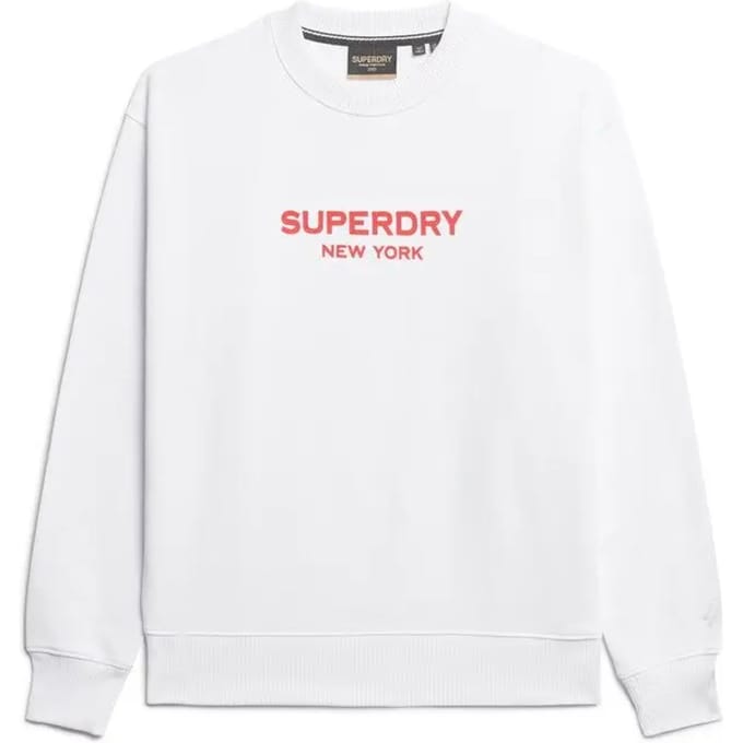 Superdry Sport Luxe Loose Crew Sweater Dames