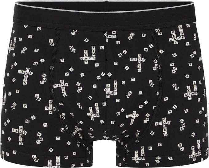 WE Fashion Heren boxershort met print