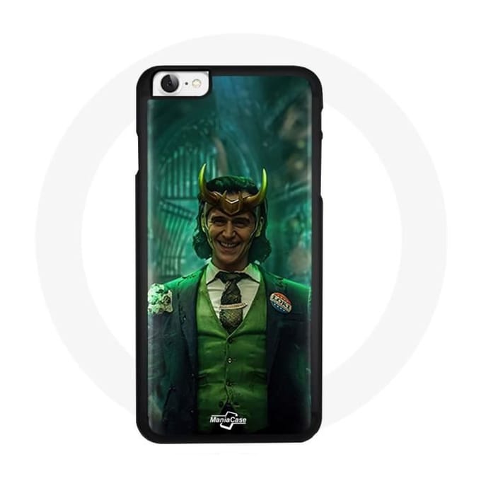 Coque pour Iphone 7 - Maniacase - Loki Thor Ragnarok - Souple - Noir - Mixte