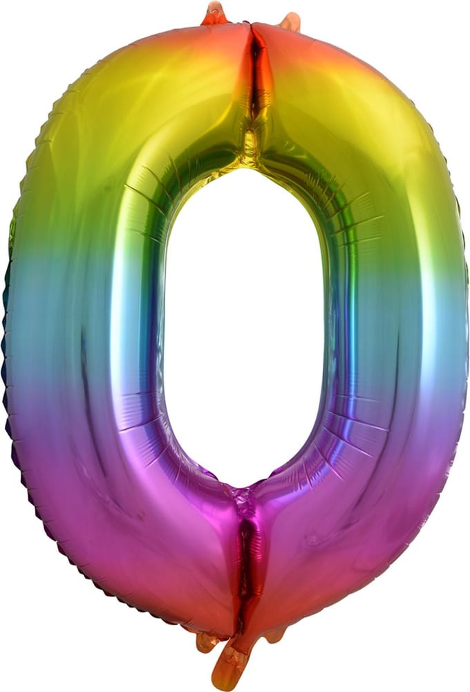 Folieballon 34" nmr. 0 - Regenboog