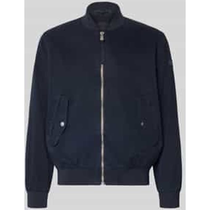 regular fit blouson van puur katoen