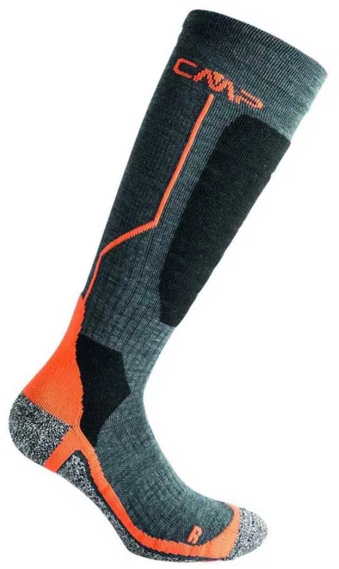 Cmp Ski Wool 3i49377 Sokken Grijs EU 39-42 Man