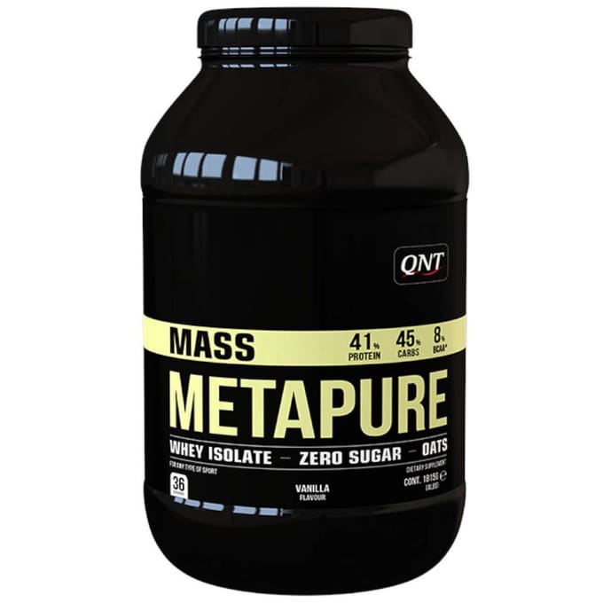 QNT Metapure Mass Suikervrij - 1815 gram - Vanille