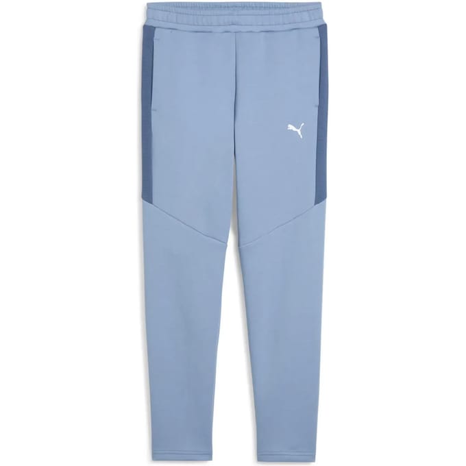 PUMA Evostripe kinder sportbroek blauw - Maat 164/170