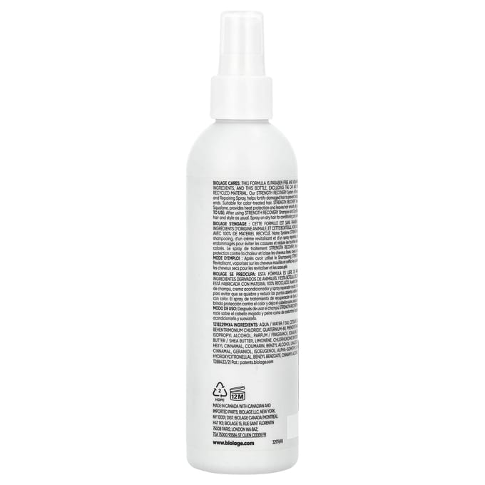 Strength Repairing Spray, 232ml(7.8 fl oz) white