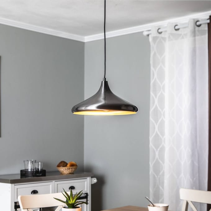 Opviq Hanglamp Berceste 209-S Ø35cm zilver