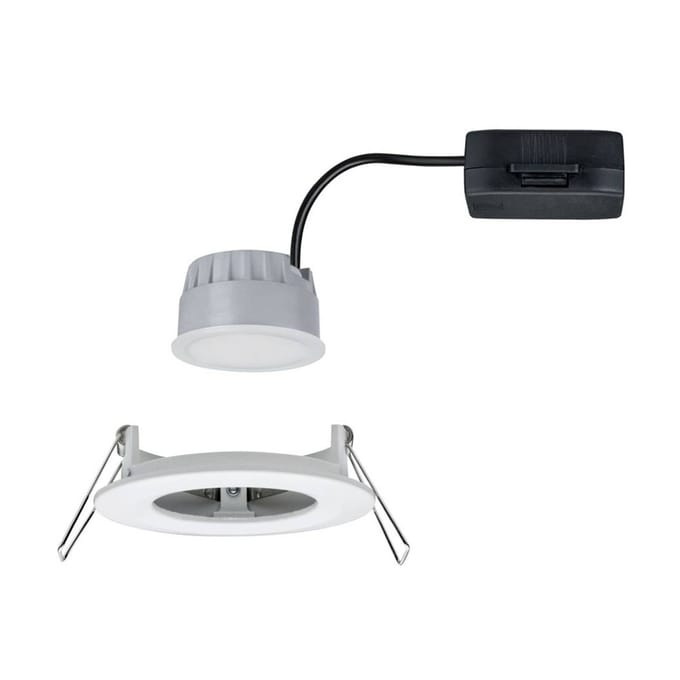 LED-inbouwlamp 3-Step-Dim Nova Coin star IP44 rond 78 mm Coin 6W 470lm 230V dimbaar 2700K Wit mat