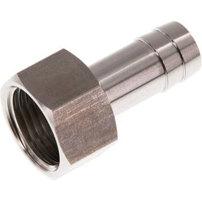 G 1/2'' x 13mm RVS Slangpilaar 40 Bar