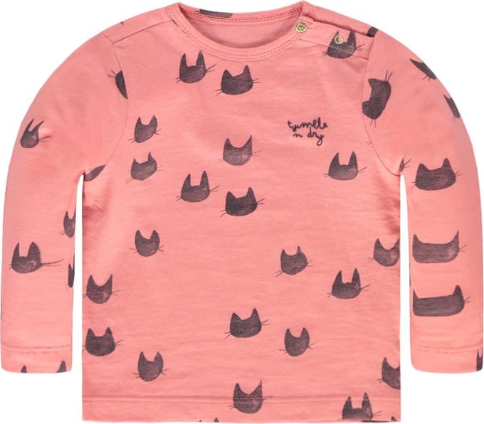 Tumble 'n Dry Shirt - Roze - Maat 74/80