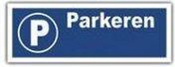 Plaat 'Parkeren'