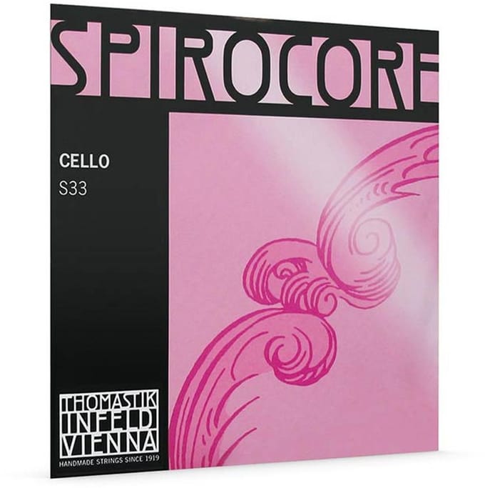 Thomastik Infeld TH-S-33 cello string C-4 4/4 medium, spiral core, tungsten