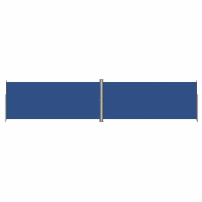 vidaXL - Windscherm - uittrekbaar - 220x1000 - cm - blauw