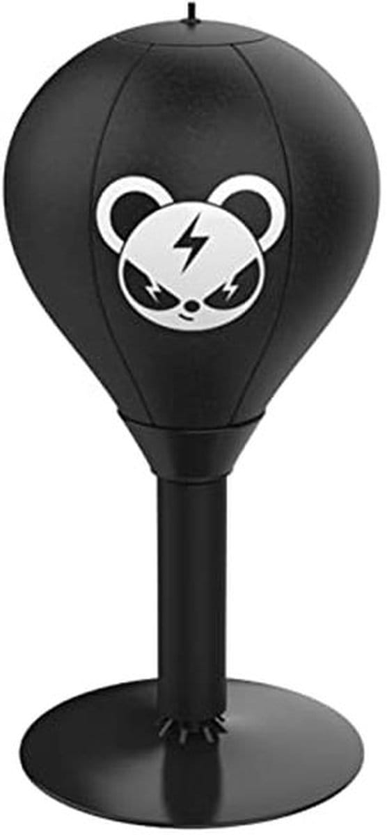 Vrijstaande Bokszak voor Stressverlichting - Desktop Stress Buster met Zuignap