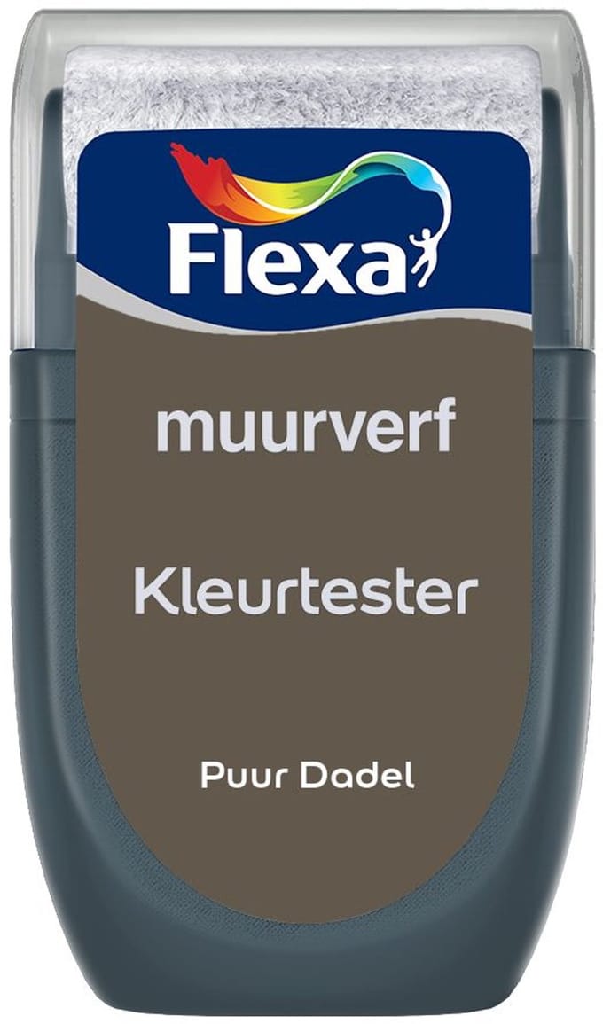 Flexa - Kleurtester Muurverf - Puur Dadel - Mengverf - 30 Ml
