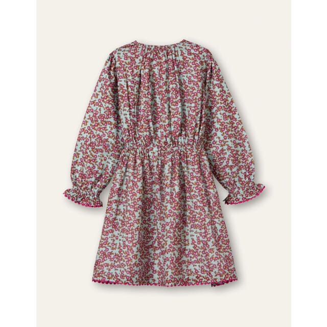 Oilily Danique - Jurk - Meisjes - Blauw - 122/7yr