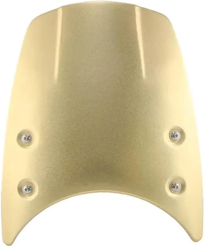 Motor Windscherm - Koplamp Kuip - Bescherming Motor - Aluminium Constructie - Geel