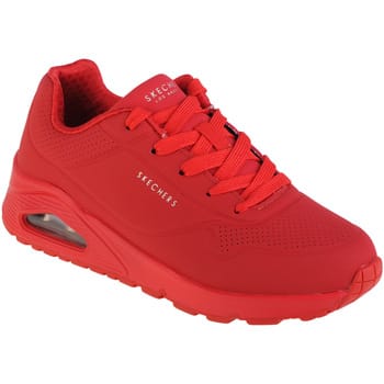 Skechers Uno - Stand On Air Meisjes Sneakers - Rood
