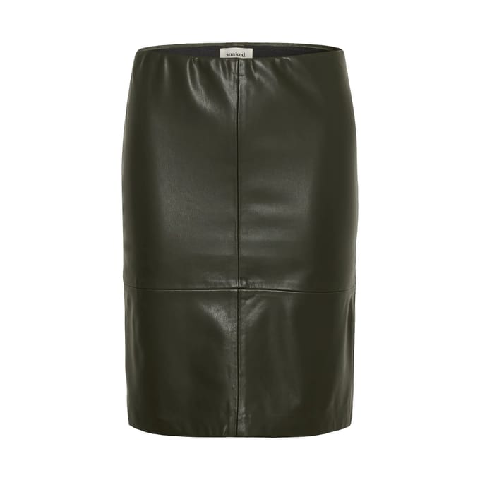 Leren rok voor dames Soaked in Luxury SLKaylee