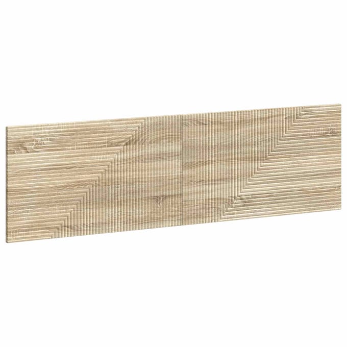 vidaXL - Wandgemonteerd - Hoofdbord - HAARLEM - Sonoma - Eiken - Bewerkt - hout