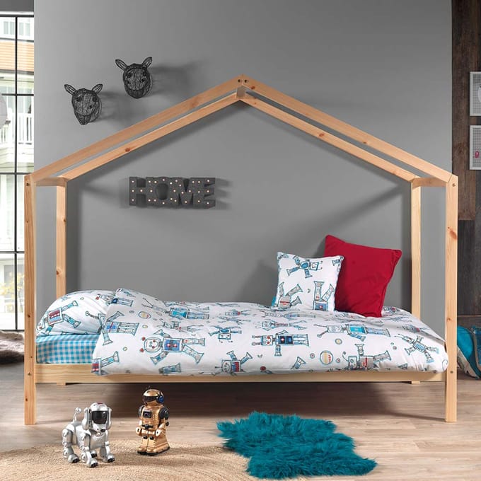 Dream Tree Huisbed 90 x 200 cm Dallas Hout