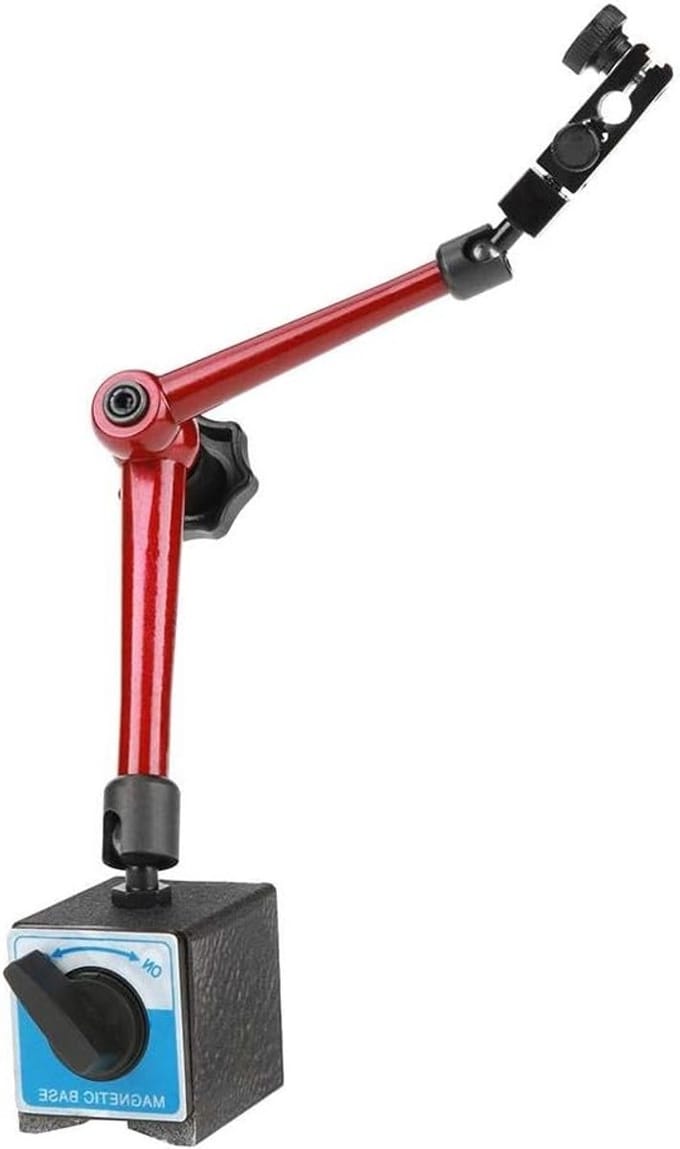 Verstelbare universele magnetische tripod met centrale klem voor Dial Test Indicator, 350mm, stevig en multifunctioneel, ideaal voor precisie metingen