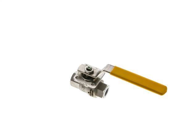 Rp 3/8 inch 2-Weg RVS Kogelkraan Zuurstof - BL2SH-AM-O2-038