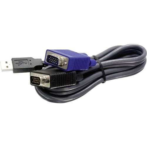 TrendNet KVM Adapter 4.5 m Zwart