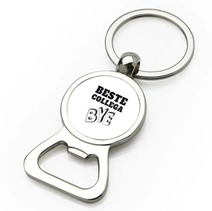 Akyol - beste collega flesopener - Beste brandweerman - teamgenoot - afscheid - 9 bij 3 cm