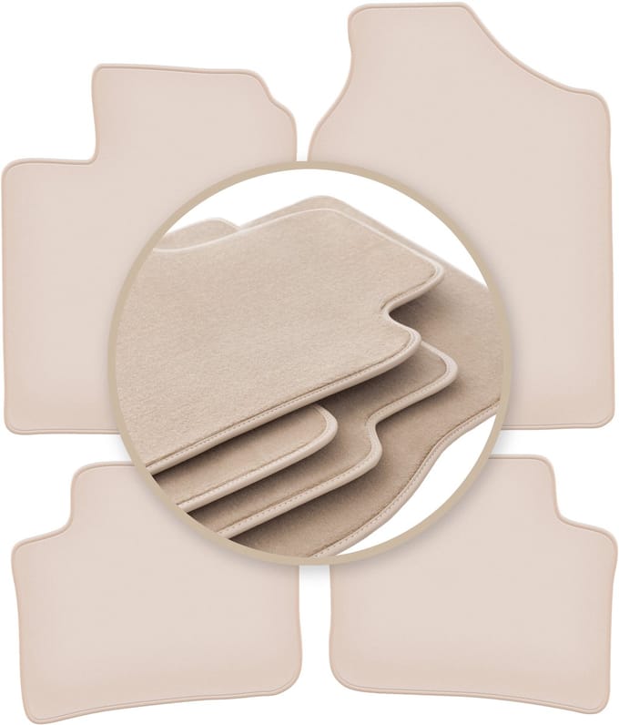 PREMIUM beige matten voor: Daihatsu Trevis hatchback 2006-2009