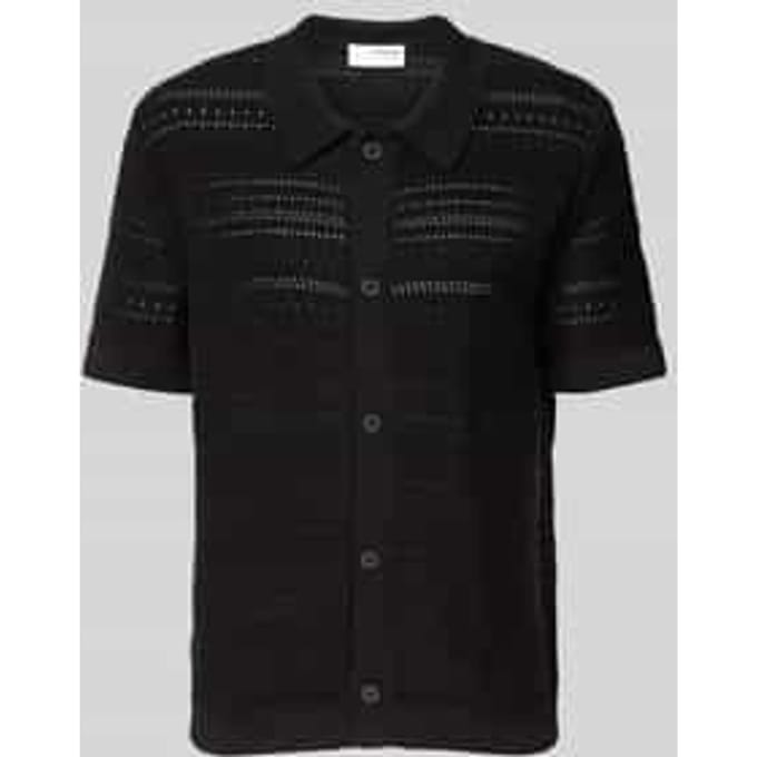 Regular fit vrijetijdsoverhemd met polokraag, model 'PALO'