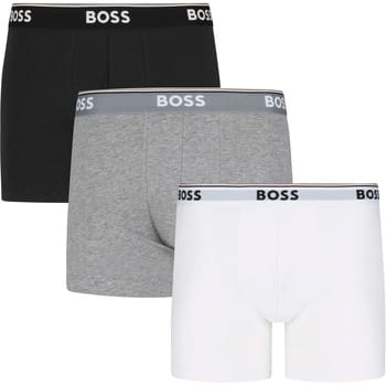 Boxershort met logo in band in een set van 3 stuks, model 'Power'