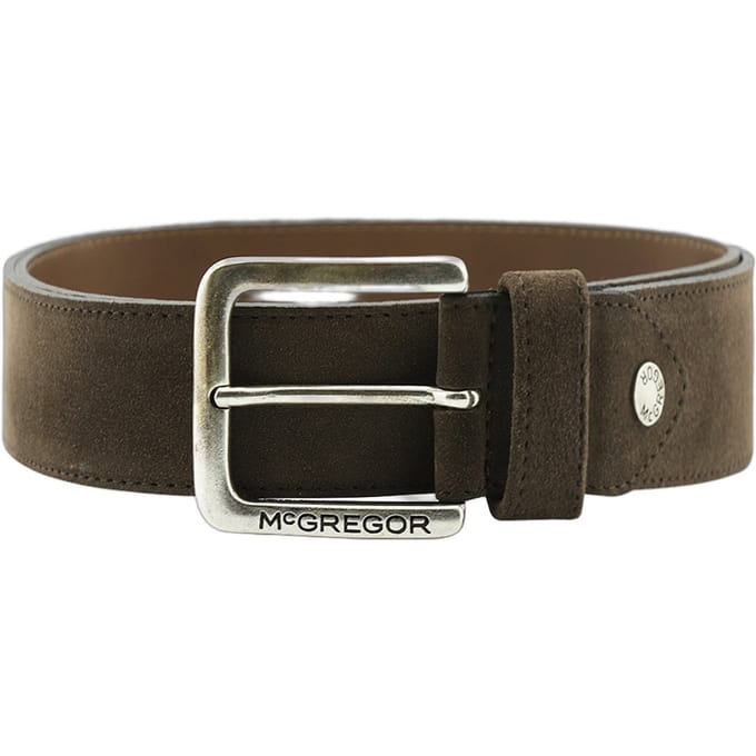 McGregor Suede Belt Dark Brown Taglia: 105 | Cinture Outlet | Uomo | Marrone