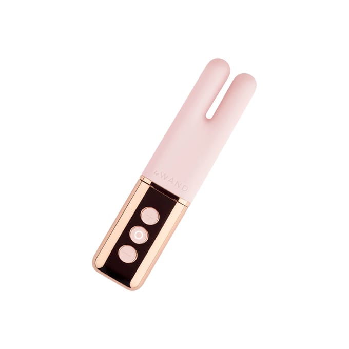 Le Wand - Deux Twin Motor Rechargeable Vibrator Rose Gold