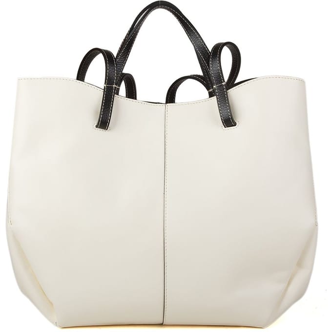 Giulia Monti Tote Bag Wit Zwart