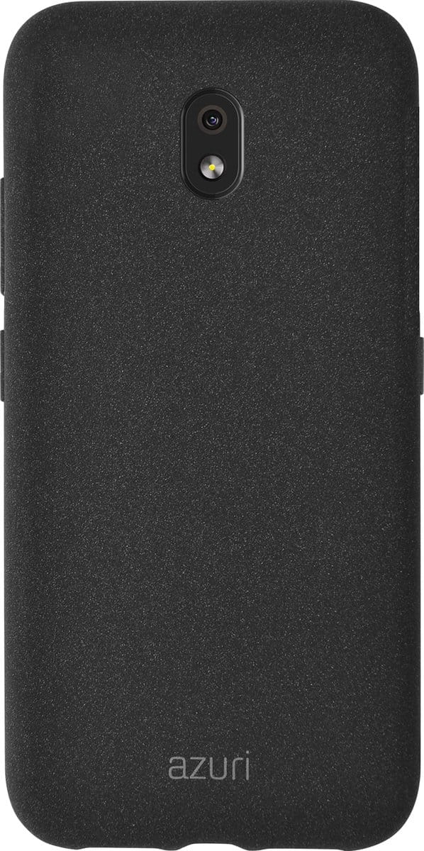 Azuri flexible cover with sand texture - zwart - voor Nokia 2.2