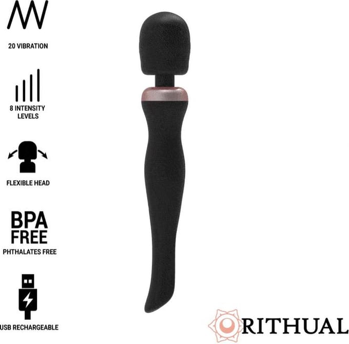 RITHUAL | Rithual Akasha Wand Rechargeable 2.0 Black