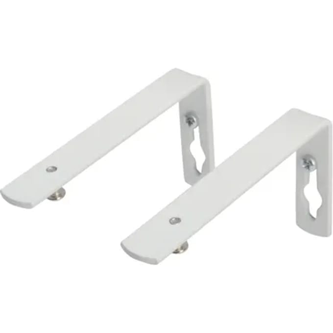 Sencys - Muursteun - Avr6 - Wit - 10 Cm - 2 Stuks