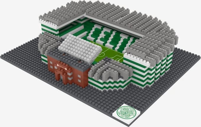 Celtic 3D Mini BRXLZ Stadion - Celtic Park bouwset - 1163 onderdelen