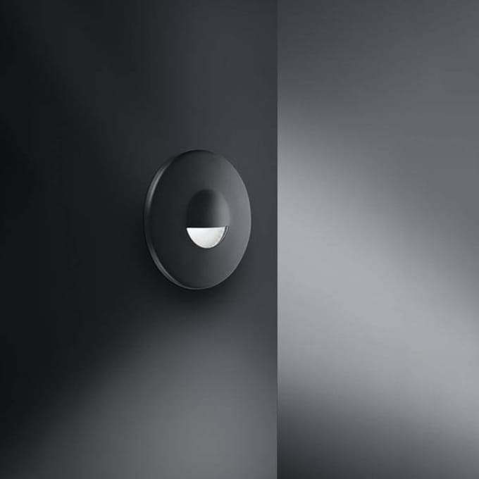 BRUMBERG Adapt Wall LED inbouwspot mat zwart