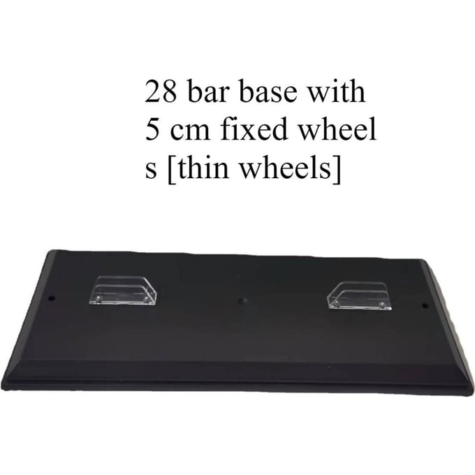 Legering 28 Stangmodel Basis Fietsmodel 1:12 Motorfiets Model Basis Display Stand black