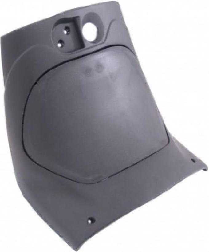 edge Beenschild met deksel Piaggio Zip 2000 zwart
