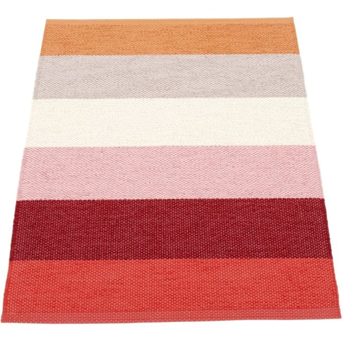 Pappelina - Molly vloerkleed - zonsondergang - 70 x 100 cm - rood