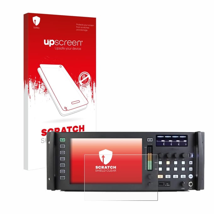 upscreen - Screenprotector voor Behringer Wing Rack - Folie Beschermfolie transparant