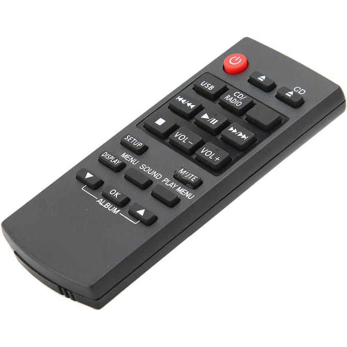 N2QAYC000081 Afstandsbediening Mini Luidsprekers Afstandsbediening voor SCHC37GKS SCHC58 SCHC38 black