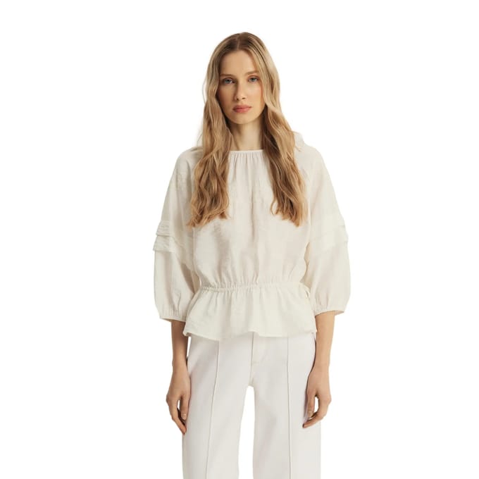 Damesblouse met 3/4 mouwen Greenpoint