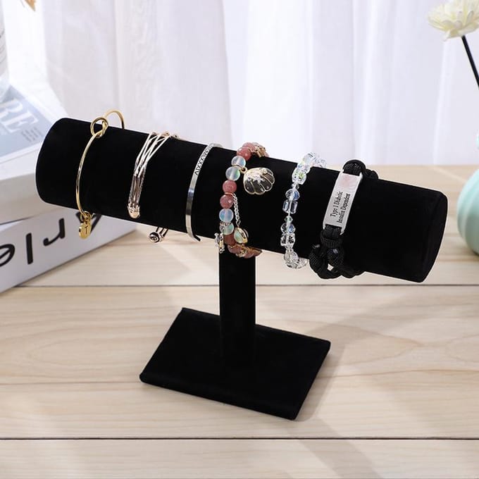 Sieraden Display Standaard Eenvoudig Modieus Armband Scrunchies Houder voor Thuis Juwelierswinkel Etalage white