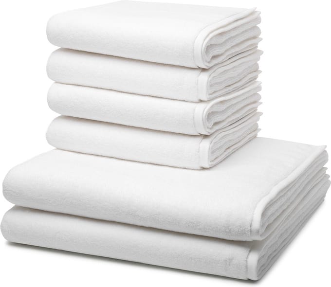Ross Sonstiges 4 X handdoek 2 X douchehanddoek - in set 6 pack Sensual Skin