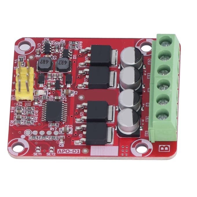 2-Kanaals DC Borstelmotor Glasvezel 10A x 2 Elektronisch Component voor Snelheidsregeling
